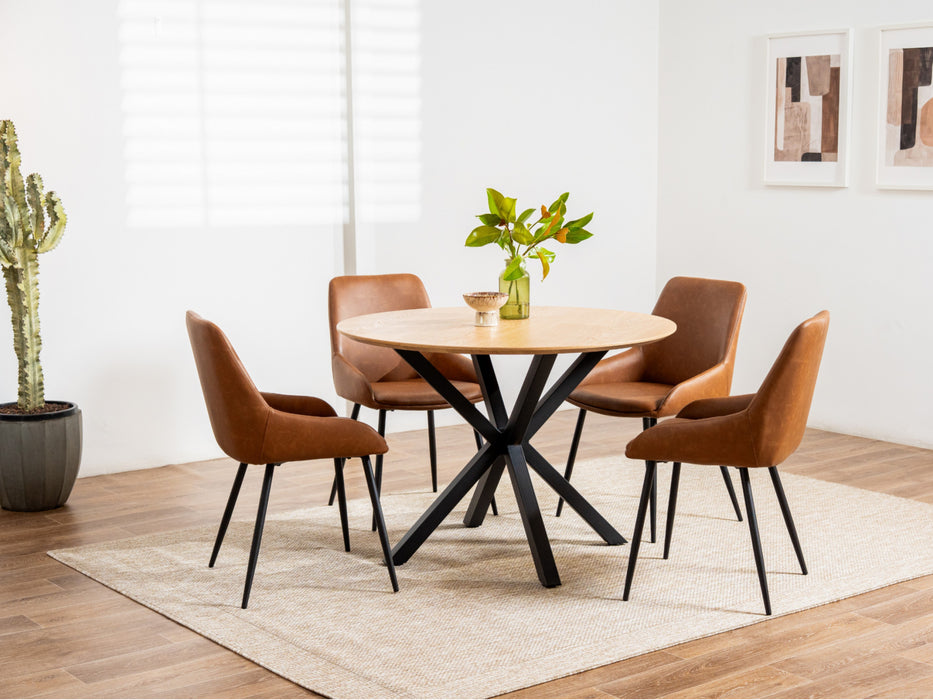 Villara Dining Table Natural Ash