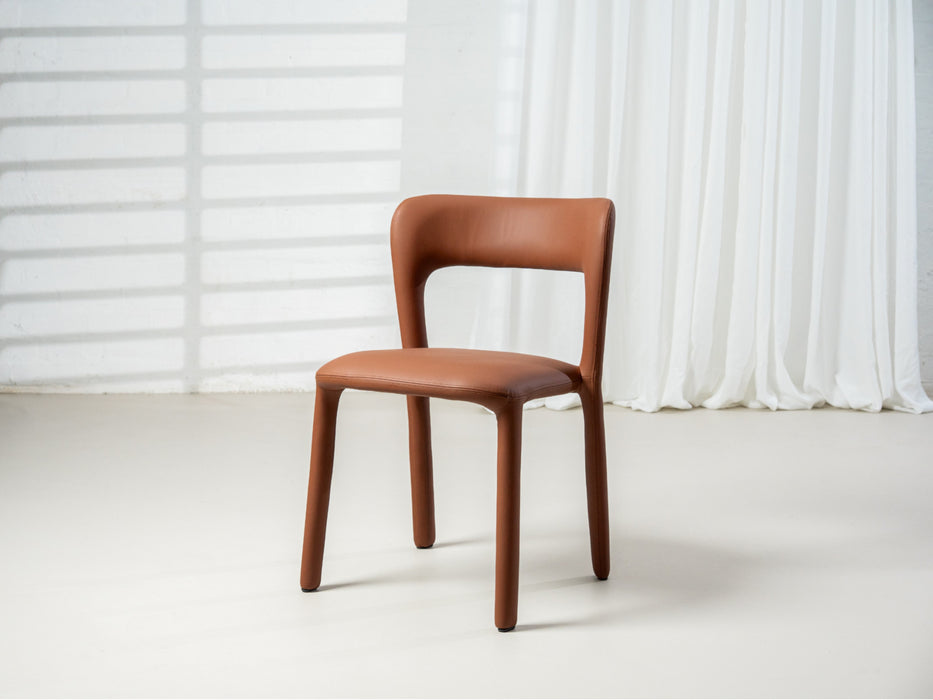 Mavern Dining Chair Tan (Set of 2)