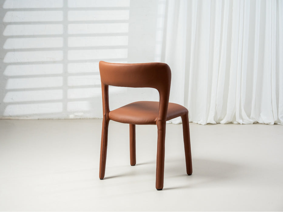 Mavern Dining Chair Tan (Set of 2)