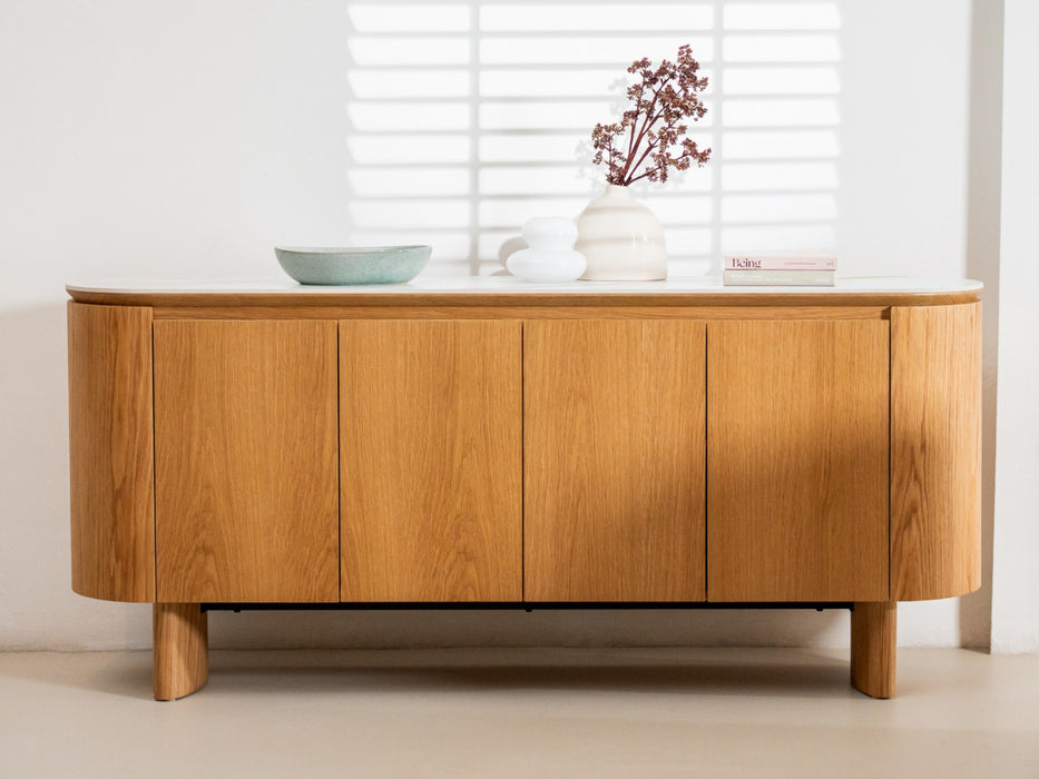 Lucano Buffet Natural With Ceramic