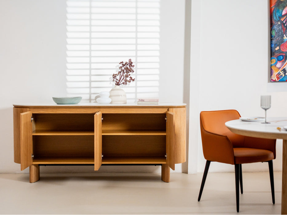 Lucano Buffet Natural With Ceramic