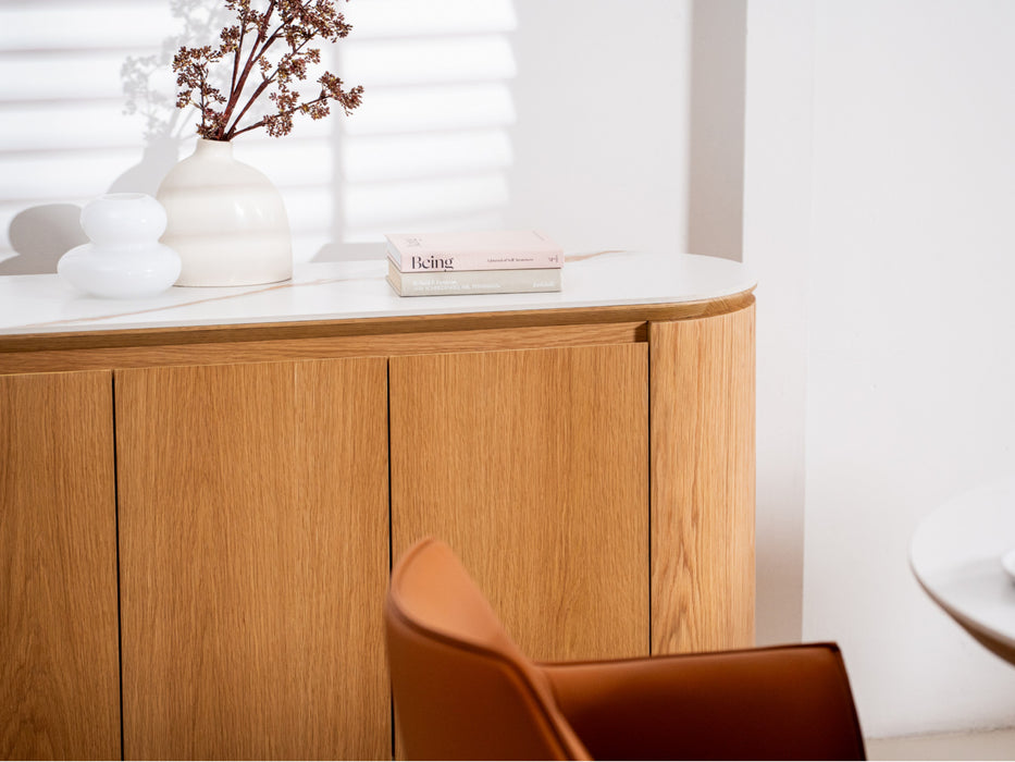 Lucano Buffet Natural With Ceramic