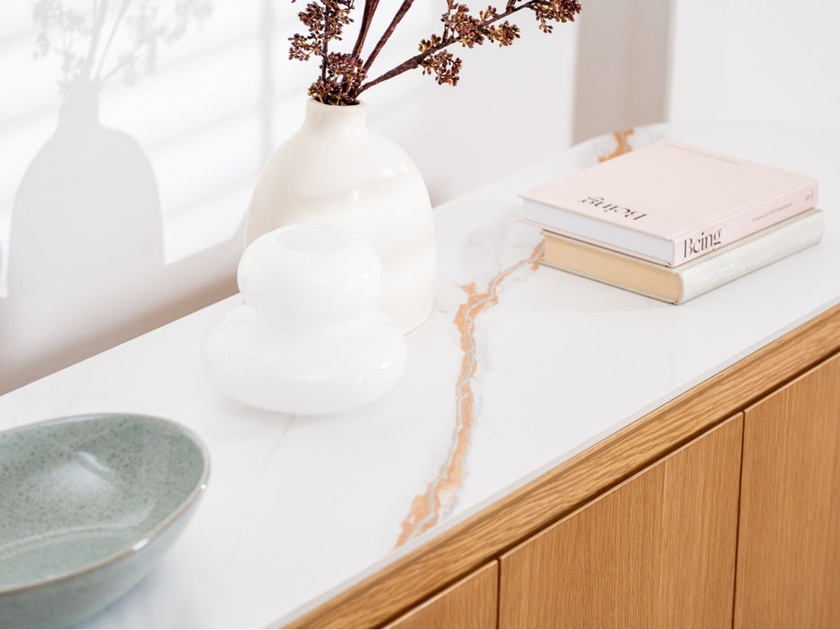 Lucano Buffet Natural With Ceramic