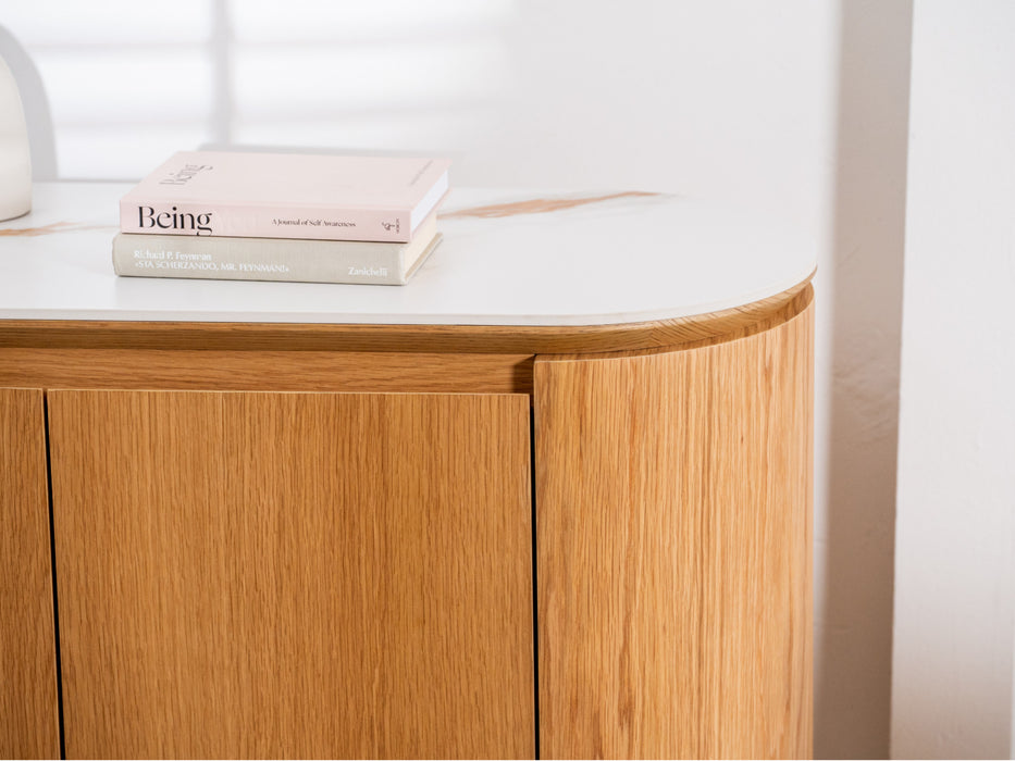 Lucano Buffet Natural With Ceramic