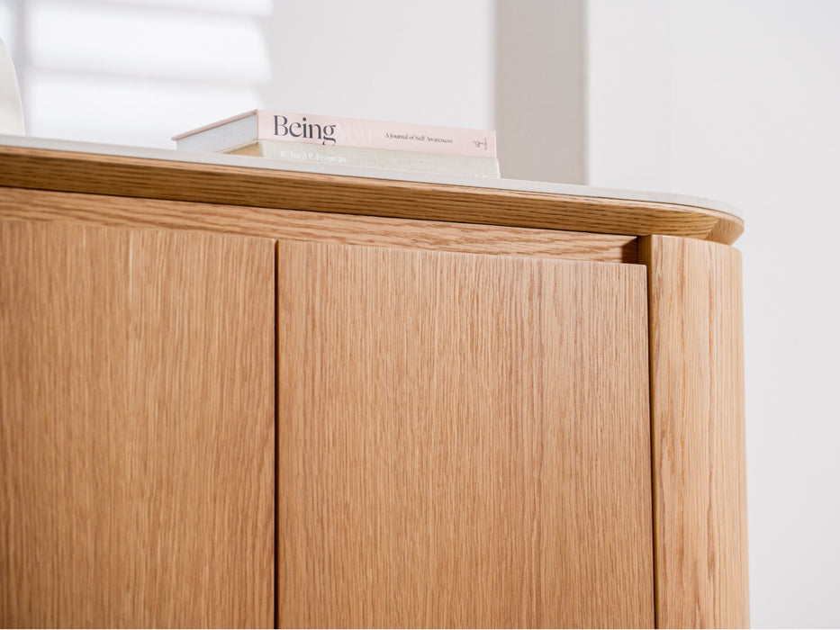 Lucano Buffet Natural With Ceramic