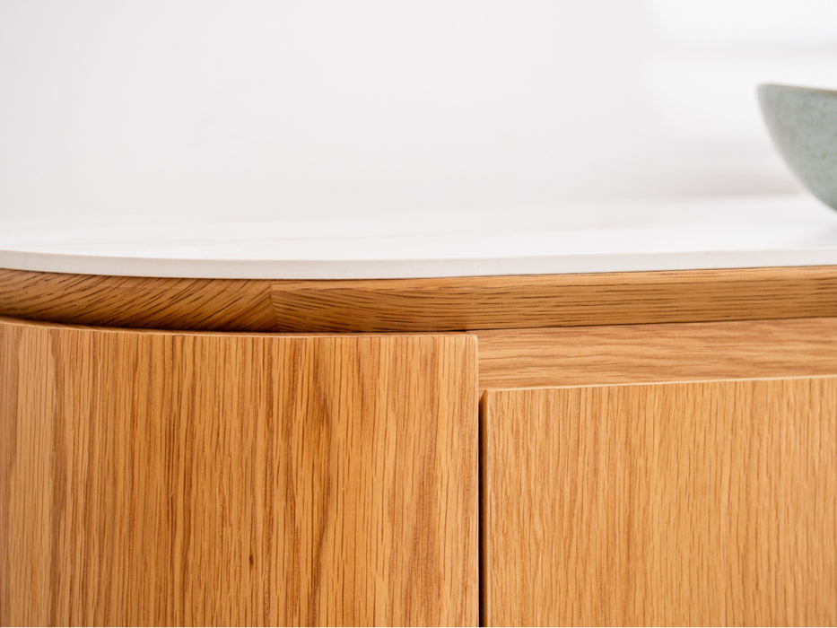 Lucano Buffet Natural With Ceramic