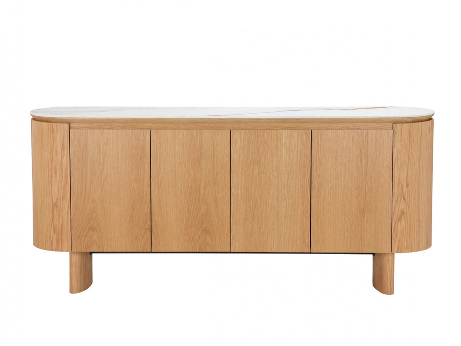 Lucano Buffet Natural With Ceramic
