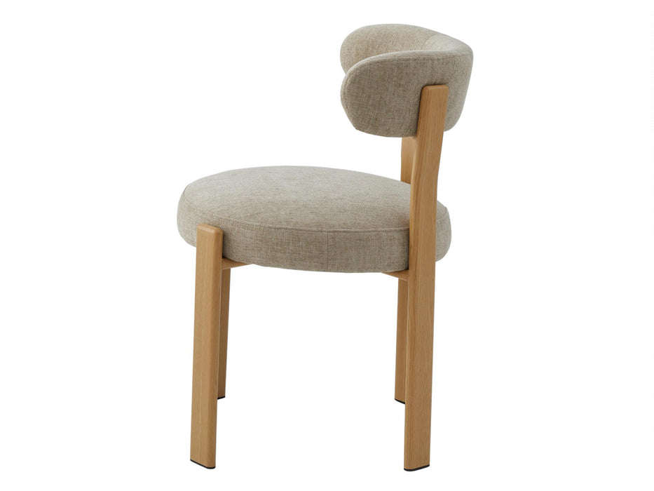 Carmine Dining Chair Beige (Set of 2)
