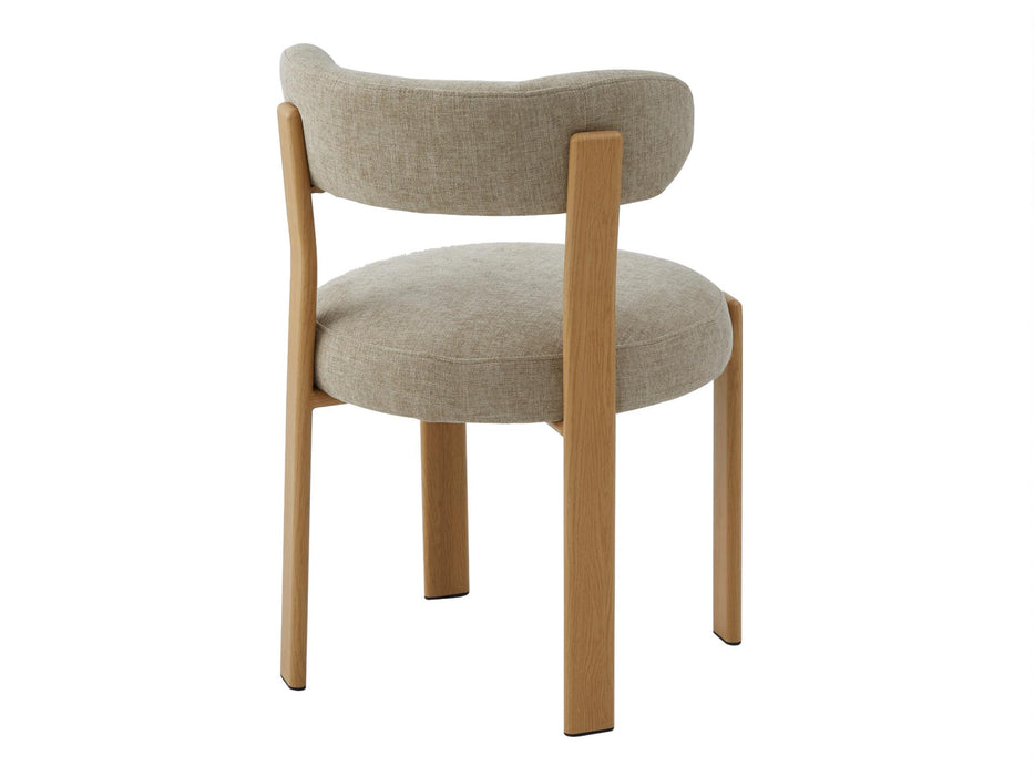 Carmine Dining Chair Beige (Set of 2)
