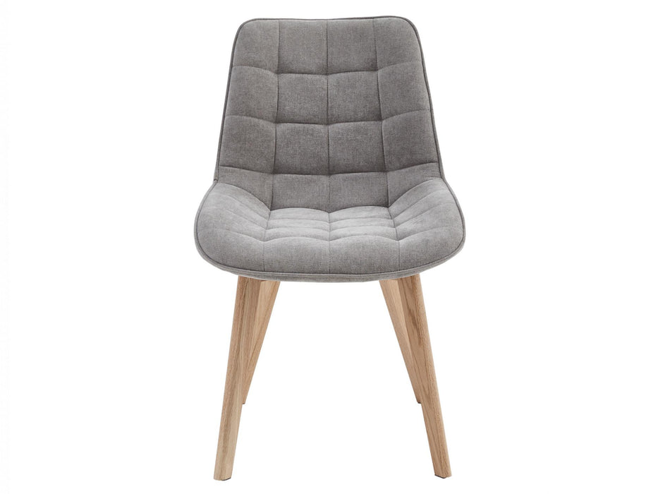 Foresta Dining Chair Light Grey / Natural (Set of 2)