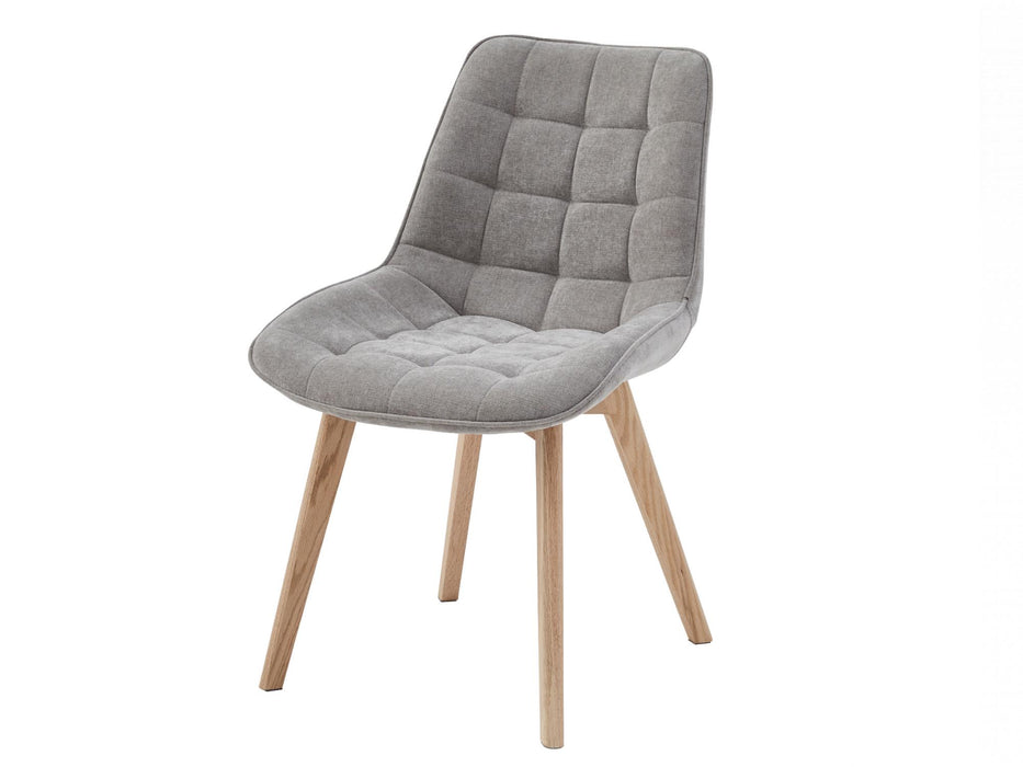 Foresta Dining Chair Light Grey / Natural (Set of 4)