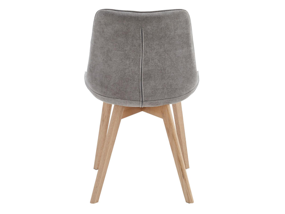 Foresta Dining Chair Light Grey / Natural (Set of 4)