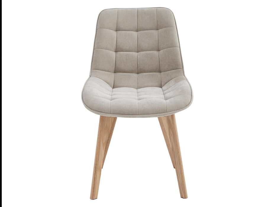 Foresta Dining Chair Taupe / Natural (Set of 2)