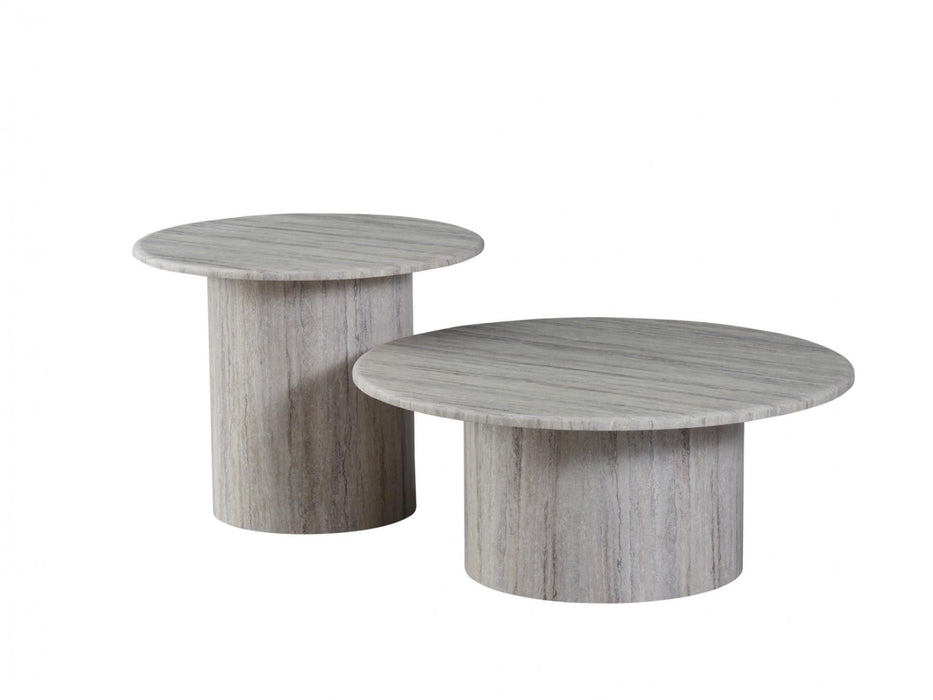 Serin Coffee Table Grey Marble