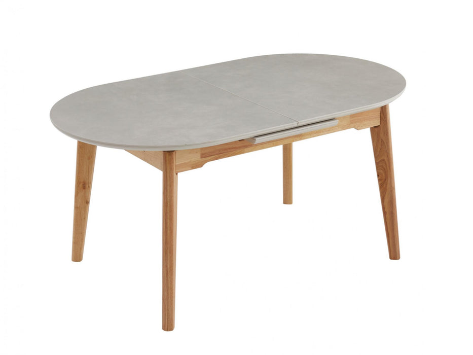 Swedon Extension Dining Table Light Grey