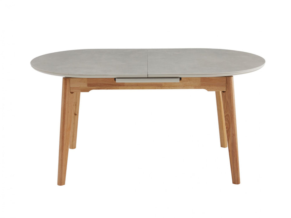 Swedon Extension Dining Table Light Grey