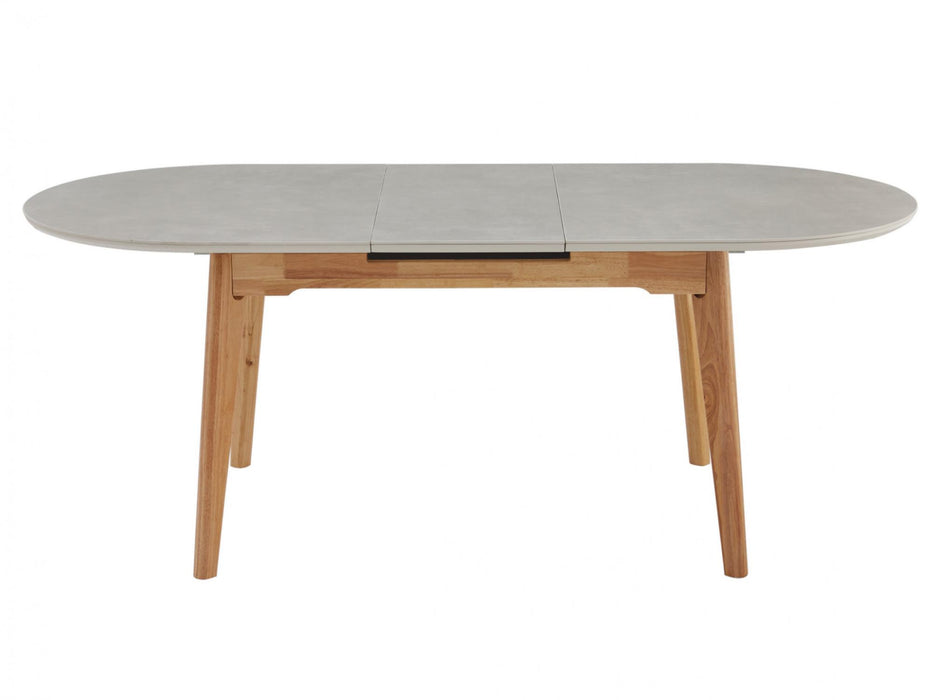 Swedon Extension Dining Table Light Grey