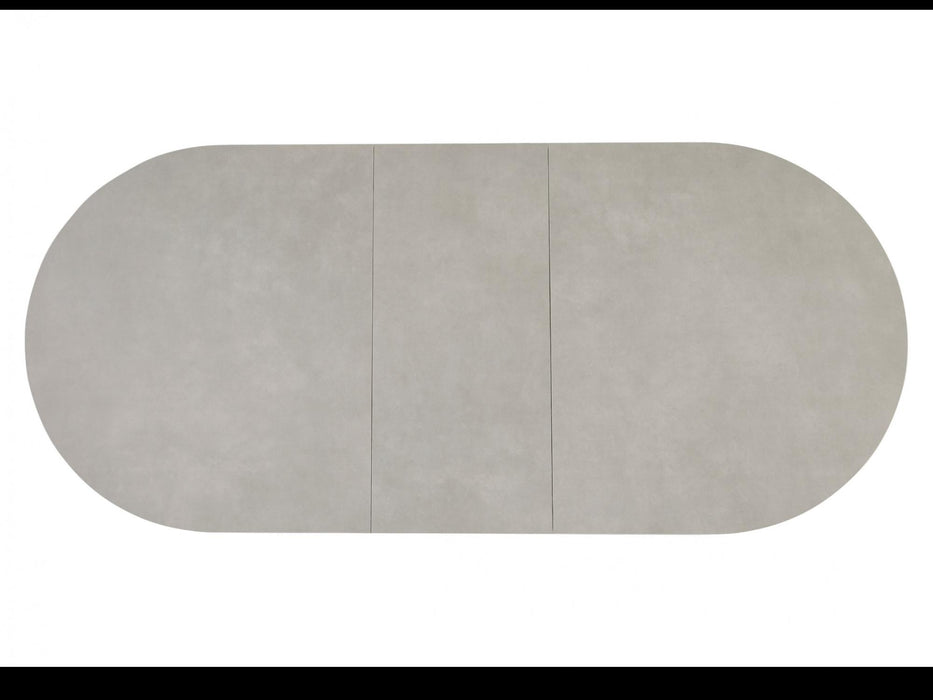 Swedon Extension Dining Table Light Grey