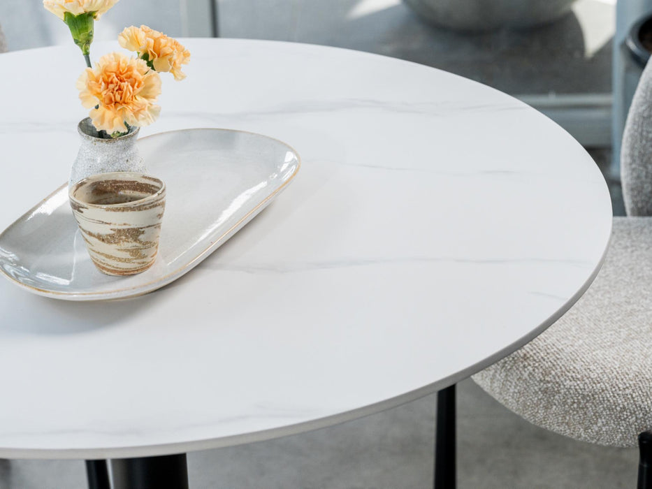Stravia Dining Table White Sevella