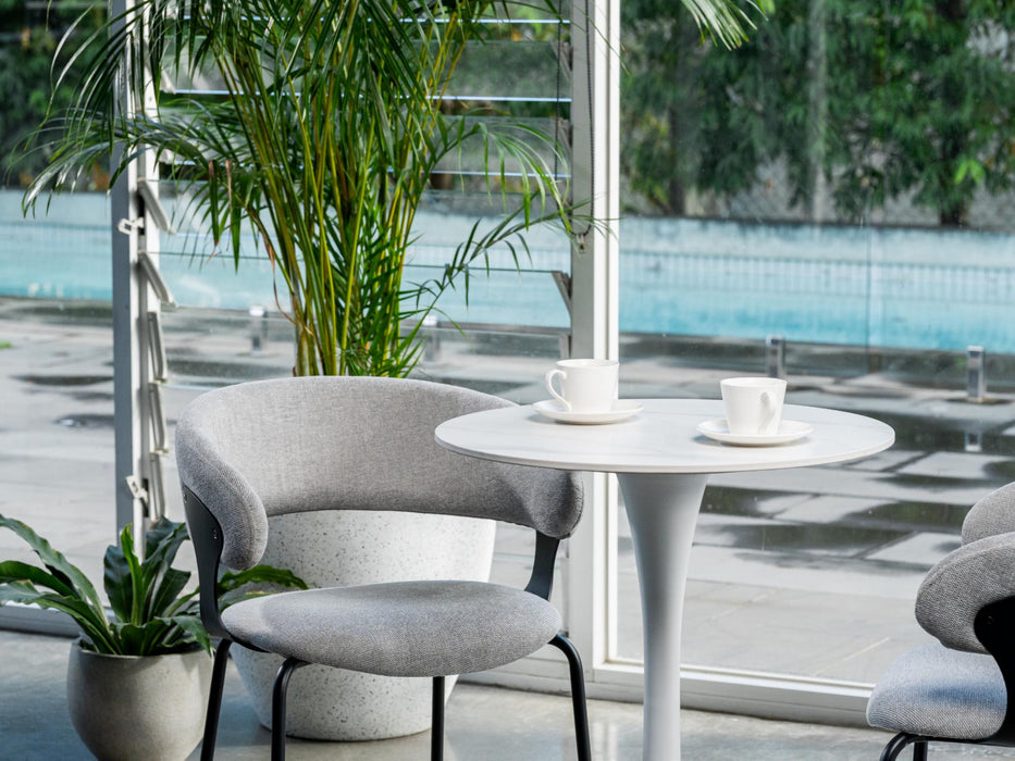 Scana Small Dining Table Snow White