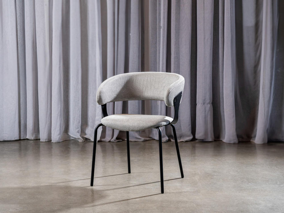 Kellan Dining Chair Silver Grey (Set of 2)