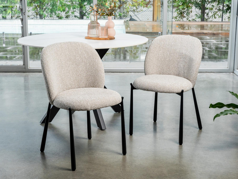 Mirra Dining Chair Sand (Set of 2)