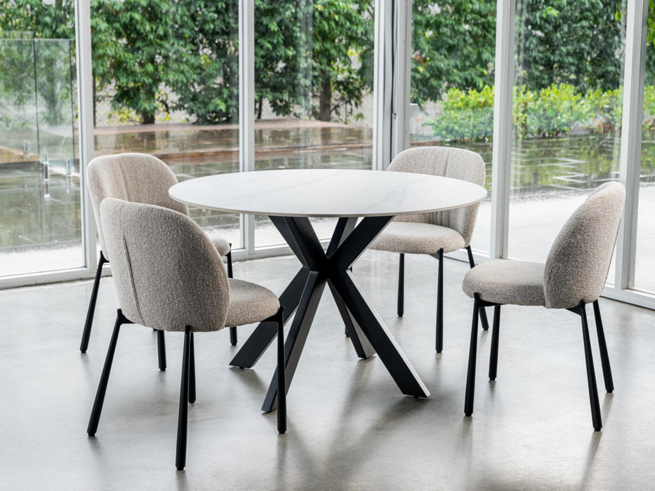 Mirra Dining Chair Sand (Set of 2)