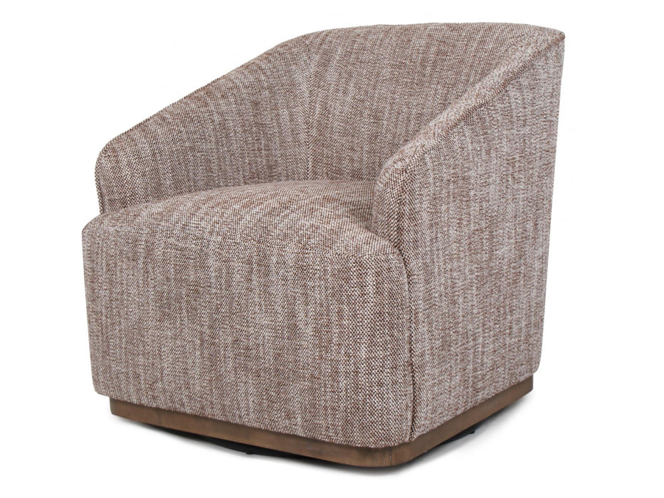 Austell Swivel Occasional Chair Chestnut