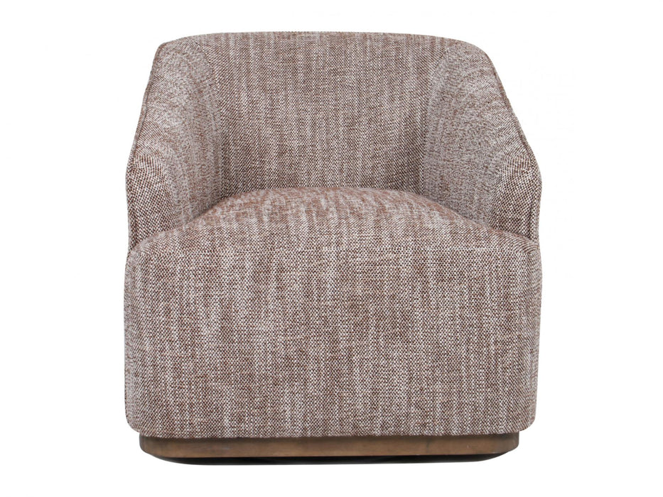 Austell Swivel Occasional Chair Chestnut