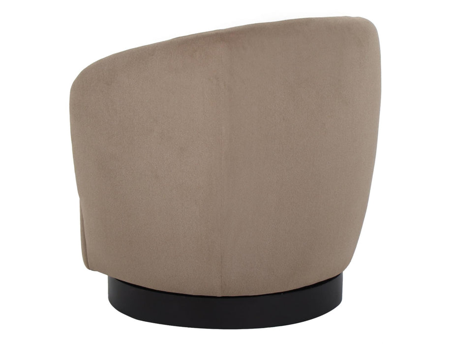 Belden Swivel Occasional Chair Latte