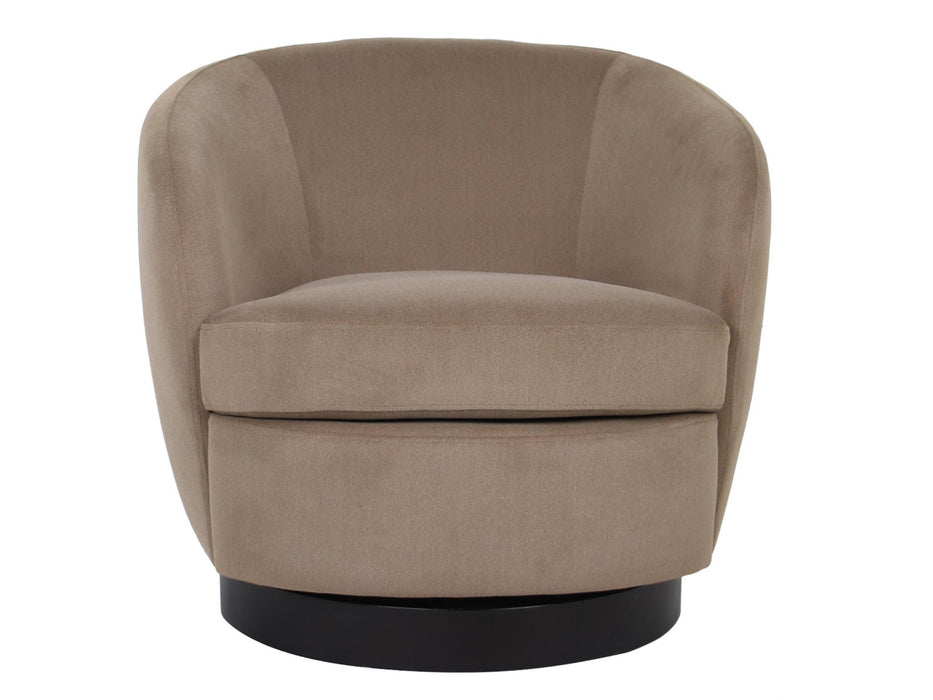 Belden Swivel Occasional Chair Latte