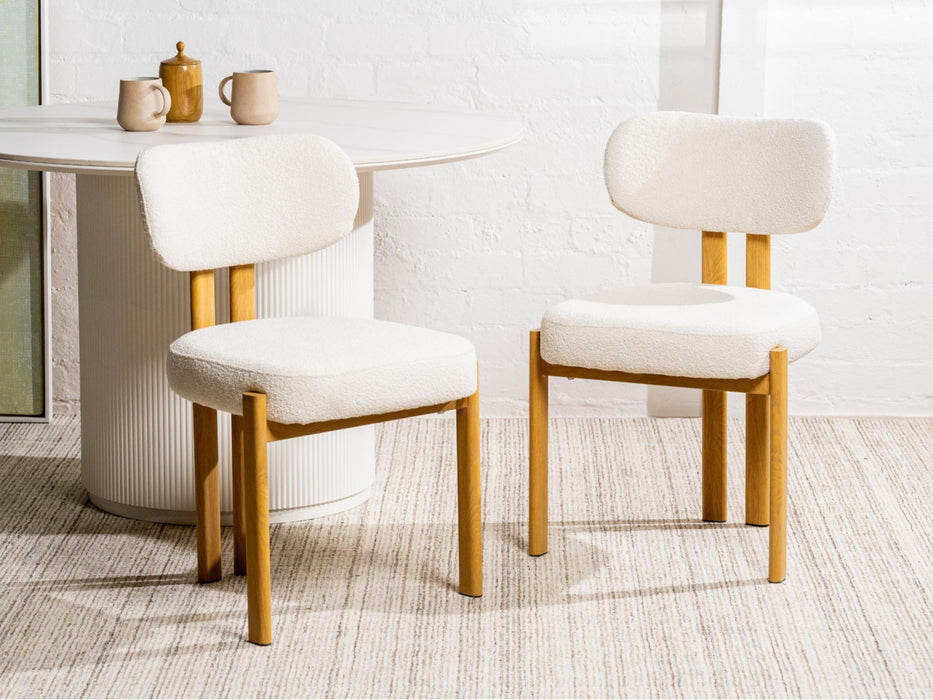 Carden Dining Chair Beige (Set of 2)