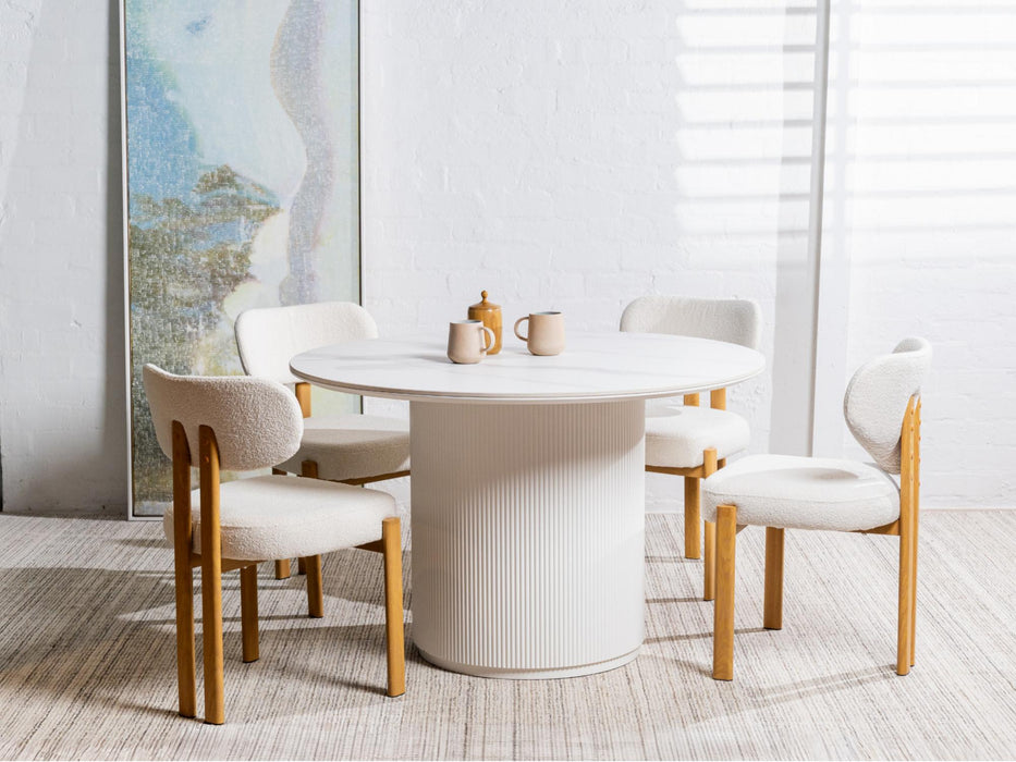 Carden Dining Chair Beige (Set of 2)