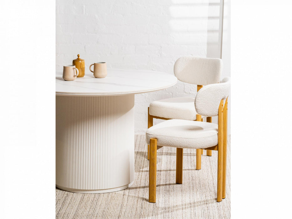 Carden Dining Chair Beige (Set of 2)