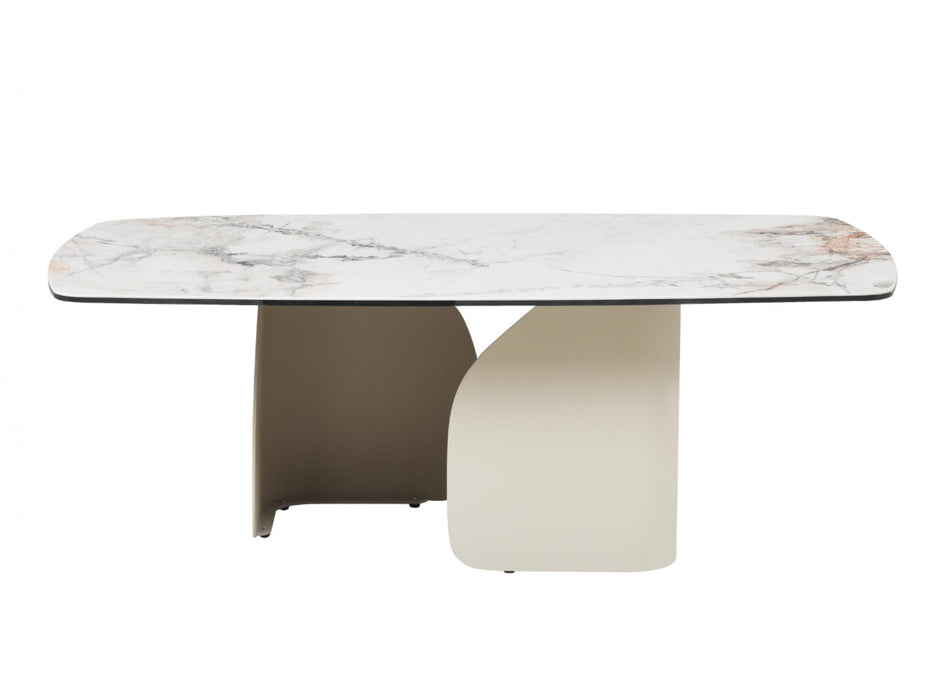 Merano Coffee Table Milan White Marble