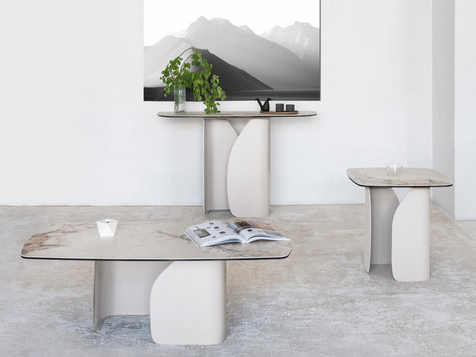 Merano Coffee Table Milan White Marble