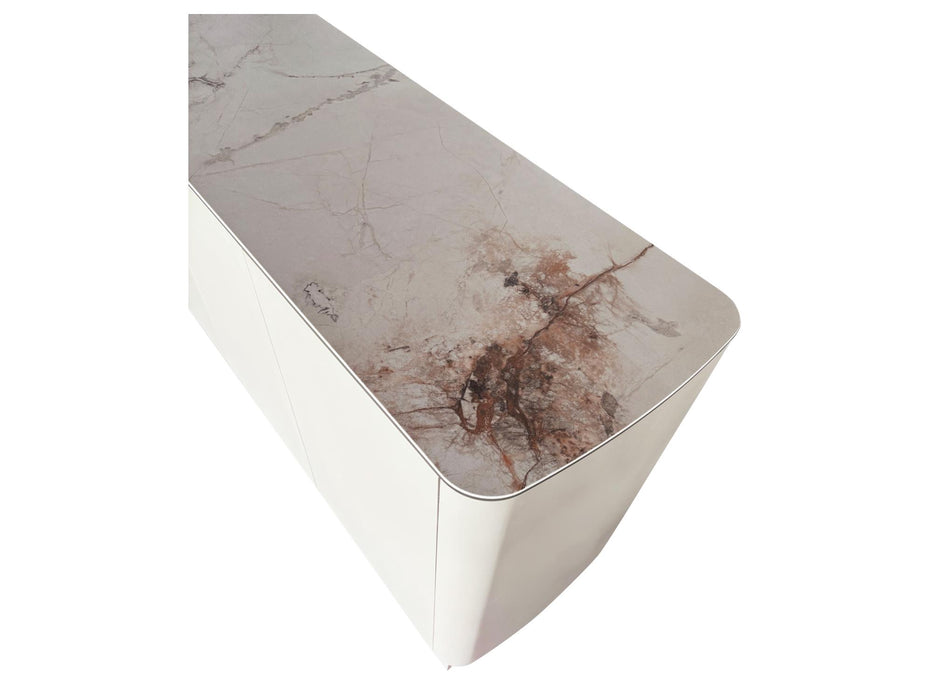 Merano Sideboard Milan White Marble