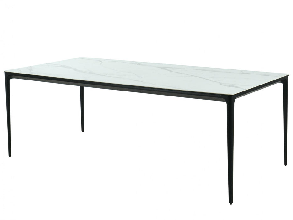 Magnus Large Dining Table White Marble