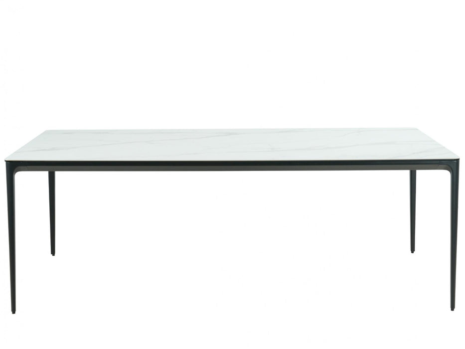Magnus Large Dining Table White Marble