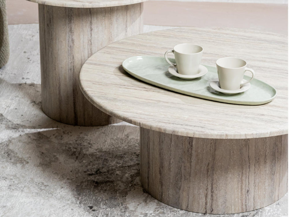 Serin Coffee Table Grey Marble