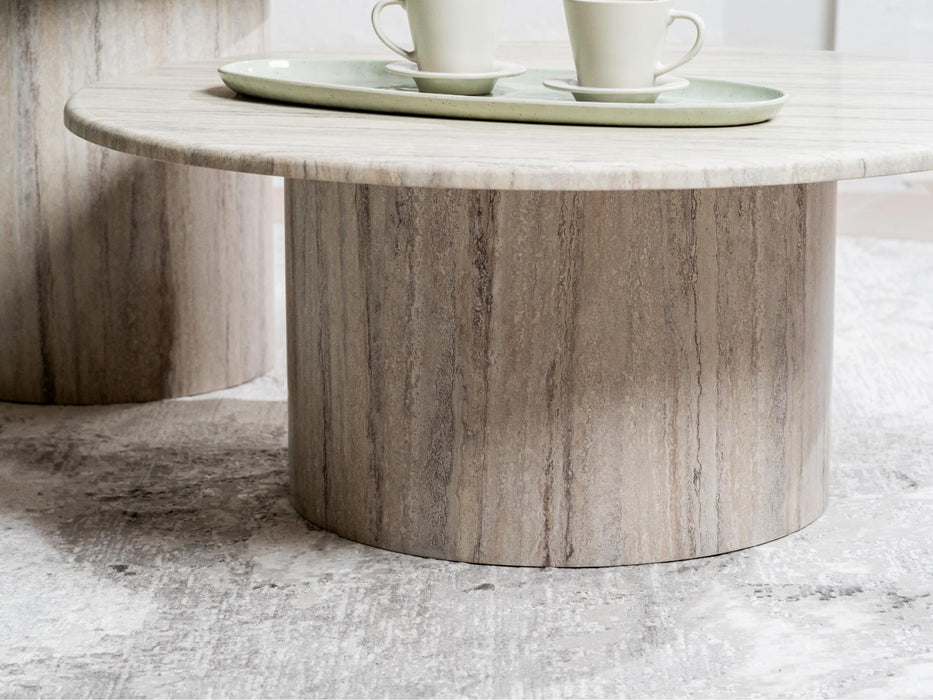 Serin Coffee Table Grey Marble