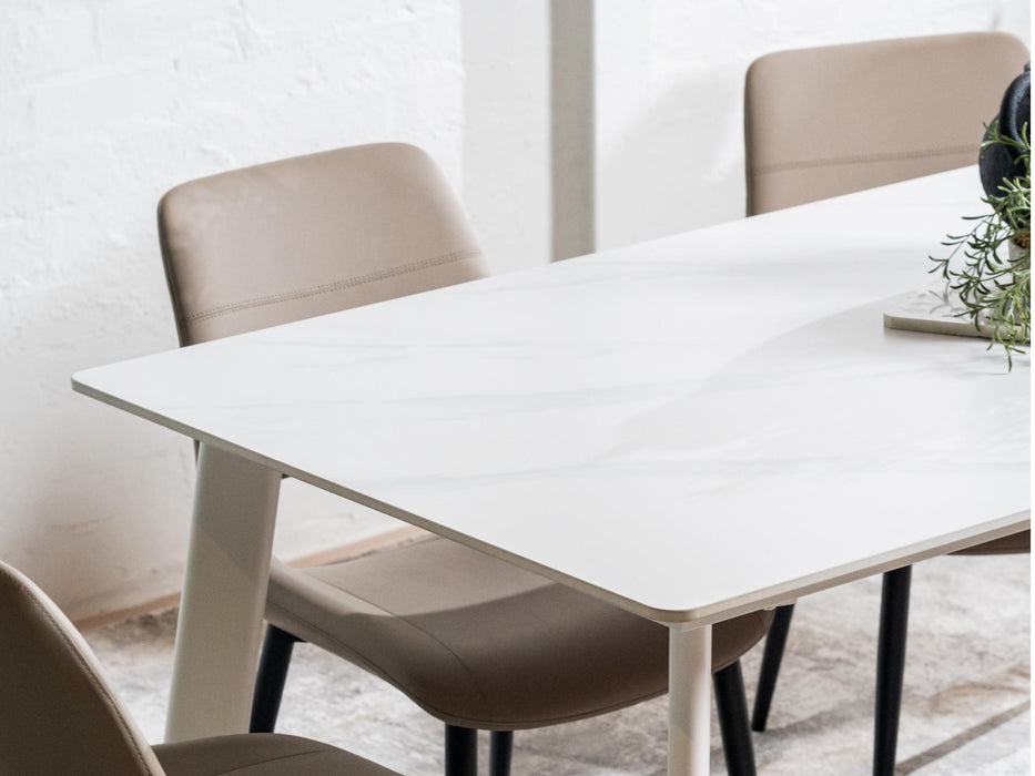Torsen Dining Table Snow White