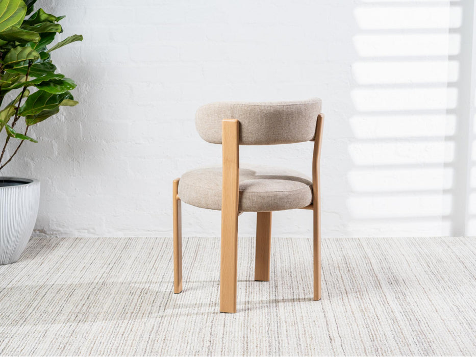 Carmine Dining Chair Beige (Set of 2)