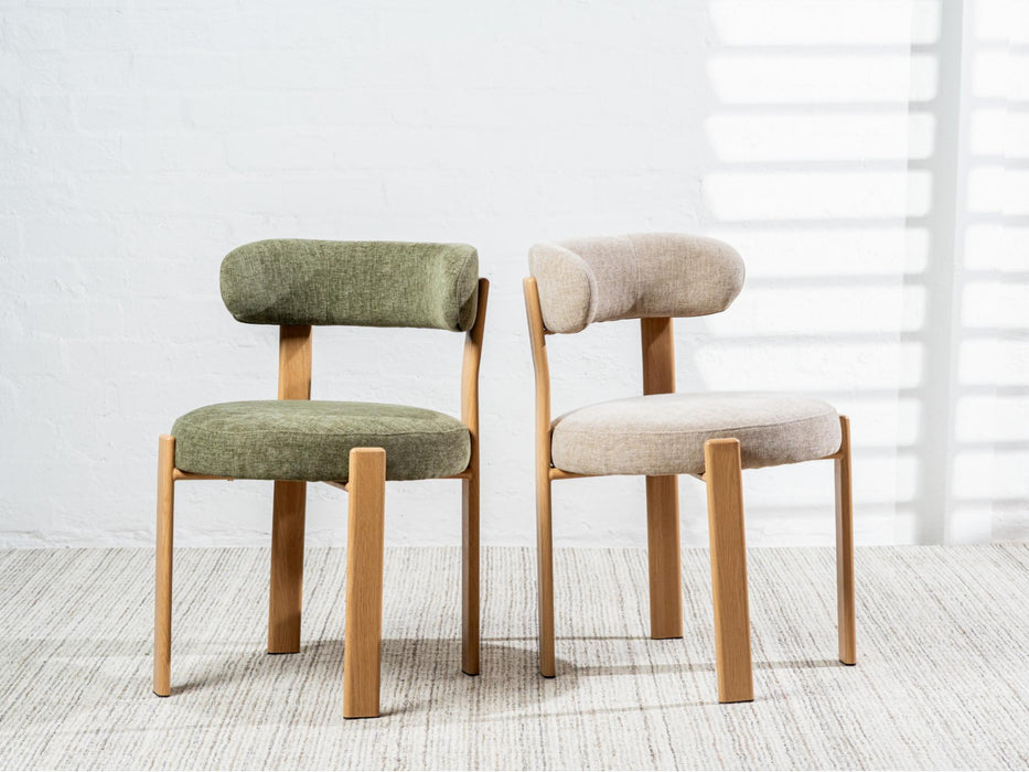 Carmine Dining Chair Beige (Set of 2)