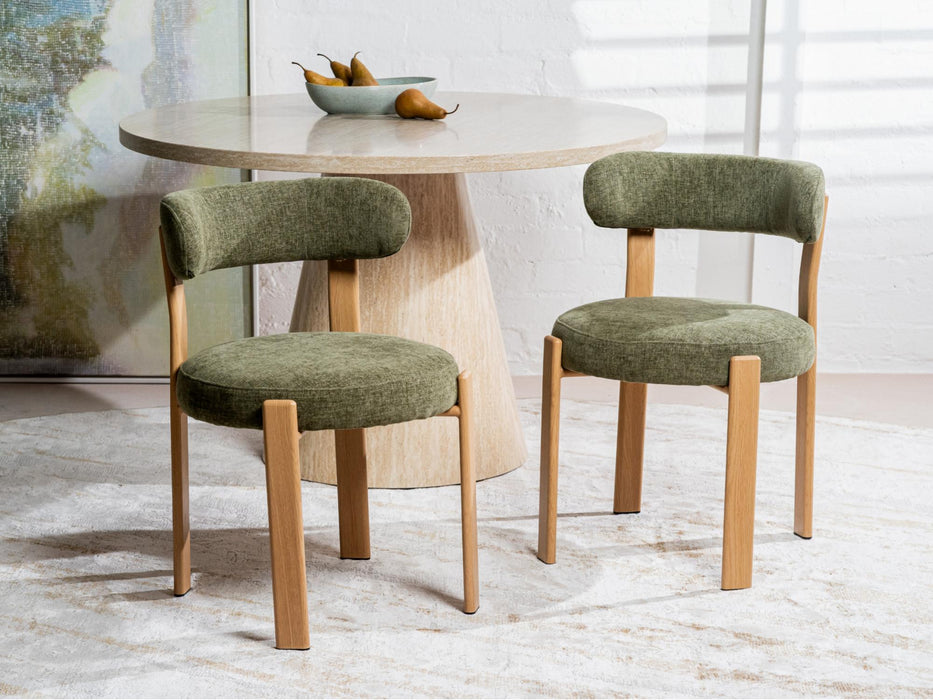 Carmine Dining Chair Olive (Set of 2)
