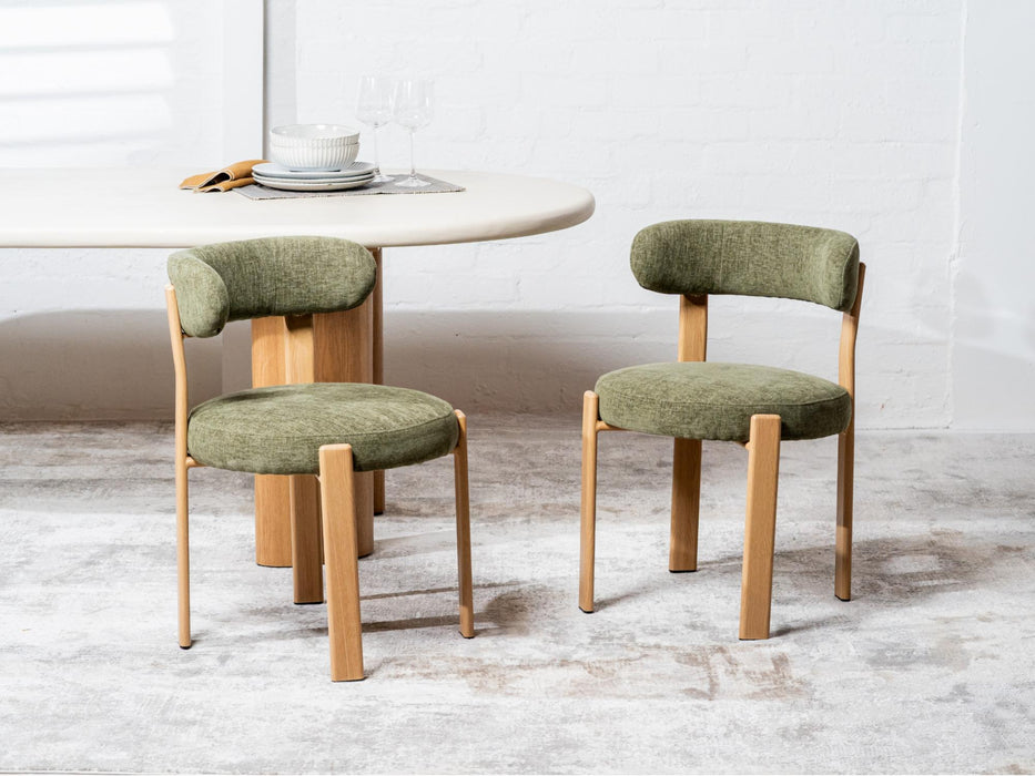 Carmine Dining Chair Olive (Set of 2)