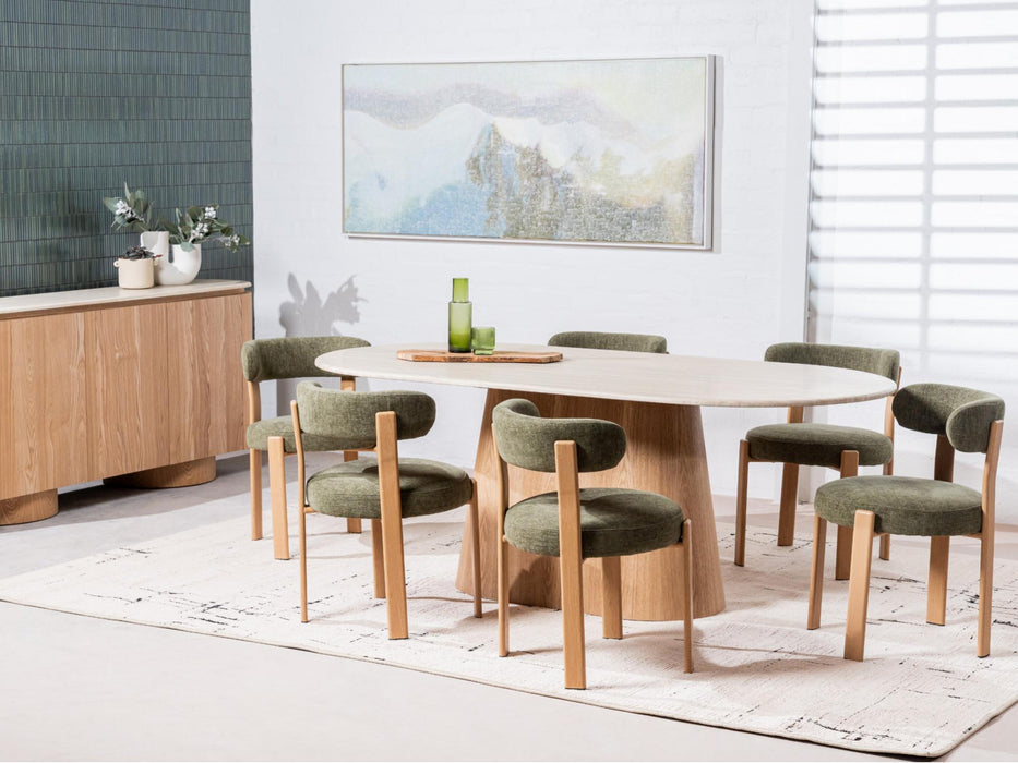 Carmine Dining Chair Olive (Set of 2)