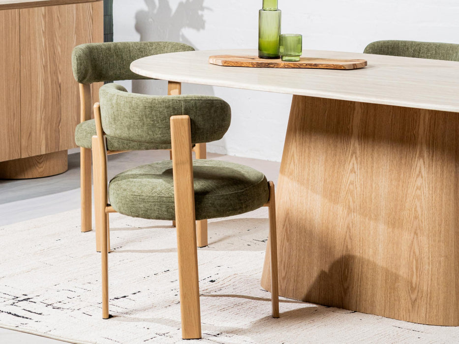 Carmine Dining Chair Olive (Set of 2)