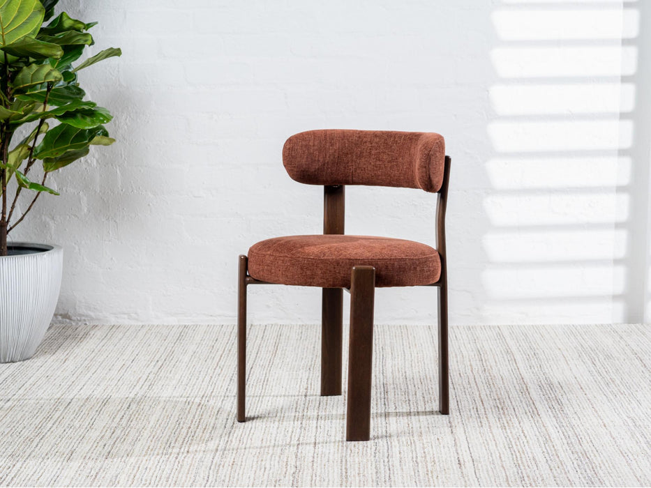 Carmine Dining Chair Rust (Set of 2)