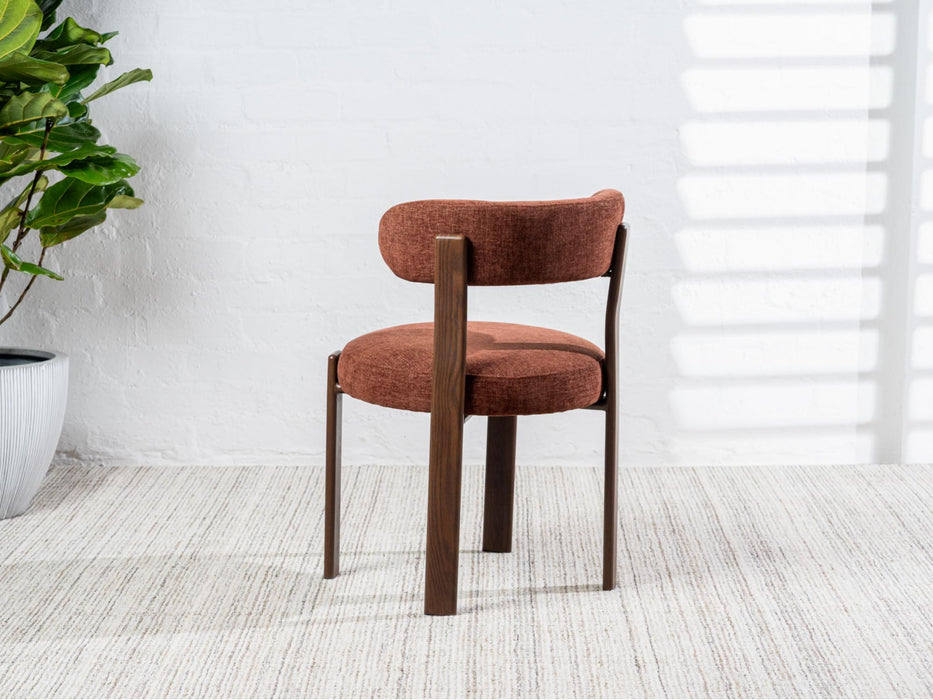 Carmine Dining Chair Rust (Set of 2)